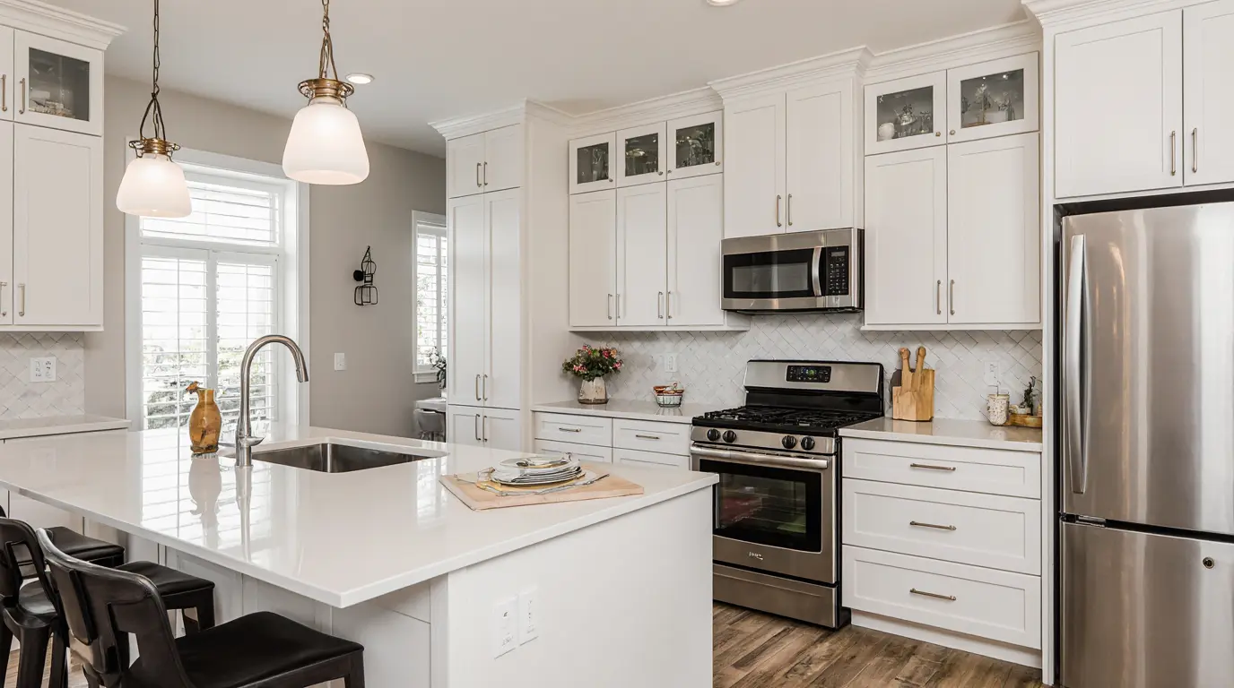 Custom built-in storage and shelving by EBM Construction Corp Massachusetts