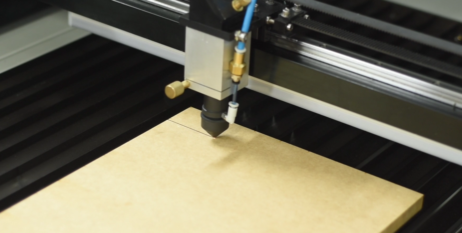 EBM Construction Corp laser precision CNC cutting technology in Massachusetts workshop
